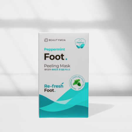 BEAUTYMOA PEPPERMINT FOOTPEELING MASK / 1 Pair